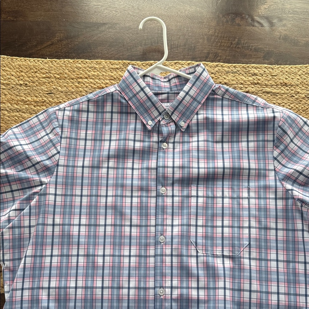 Mizzen and Main - Plaid Button-Down Shirt - Size XL